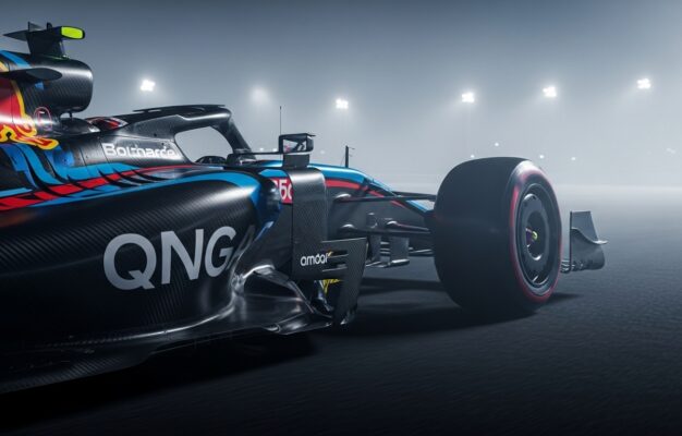 ponton de Formule 1