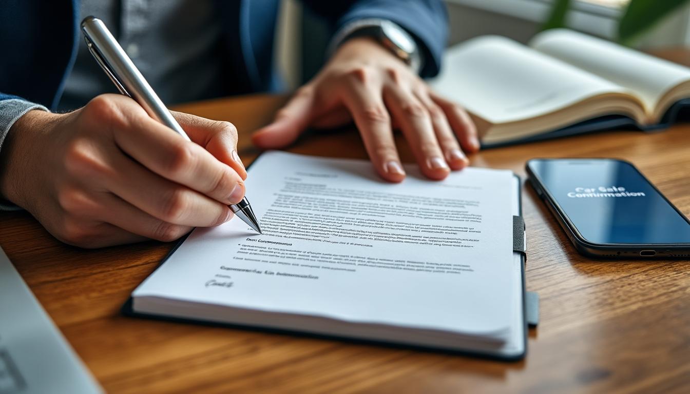 découvrez l'importance de la lettre de résiliation d'assurance auto après la vente de votre véhicule. suivez nos conseils pour rédiger ce document essentiel afin de faciliter les démarches administratives et éviter les frais inutiles.