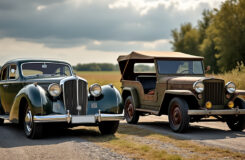 explorez l’histoire fascinante de delahaye et la légendaire jeep willys, deux icônes qui ont marqué l’univers des voitures classiques par leur héritage unique et leur influence durable.