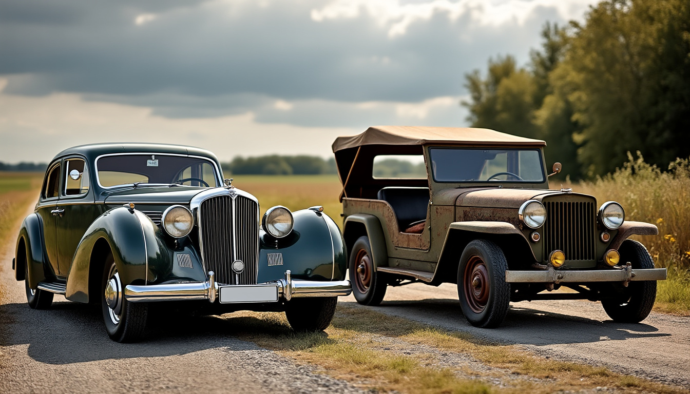 explorez l’histoire fascinante de delahaye et la légendaire jeep willys, deux icônes qui ont marqué l’univers des voitures classiques par leur héritage unique et leur influence durable.