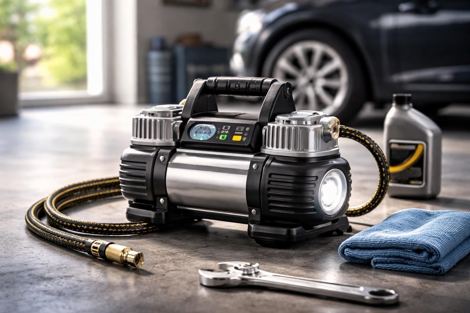 découvrez comment choisir et entretenir un compresseur à air portable pour automobile, optimiser ses performances et prolonger sa durée de vie.