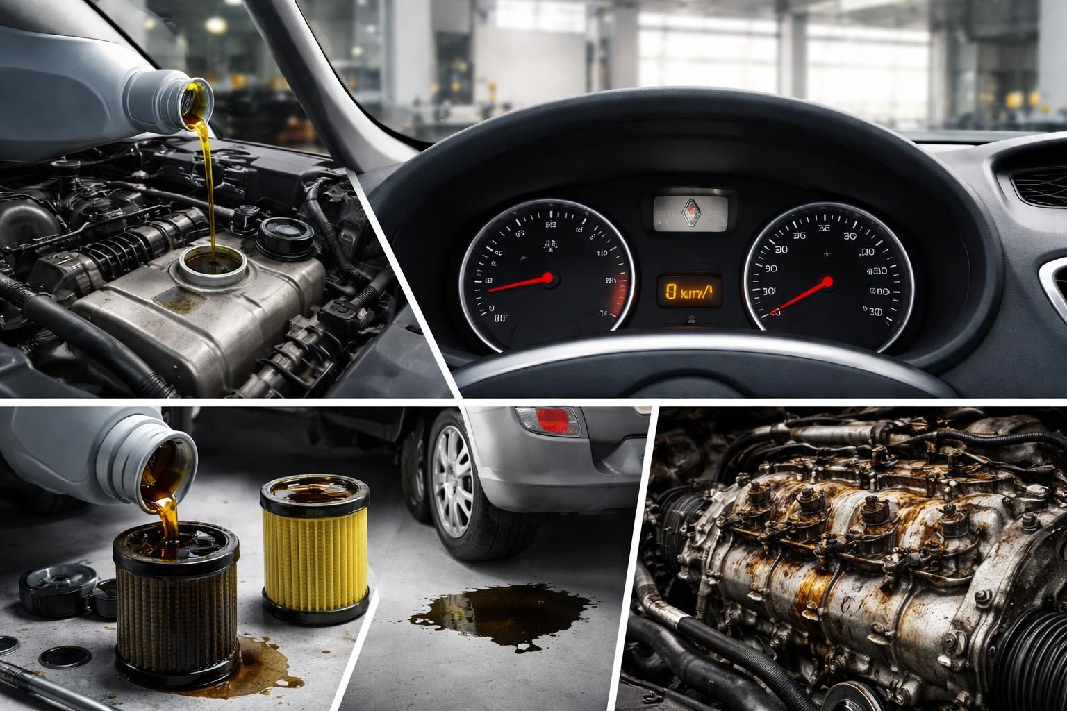 découvrez les causes courantes qui déclenchent le voyant huile sur votre renault clio 3 et apprenez comment y remédier pour protéger votre moteur.