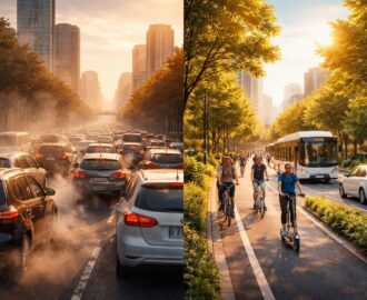 découvrez comment les moyens de déplacement influencent le changement climatique et explorez des solutions pour un avenir plus durable.