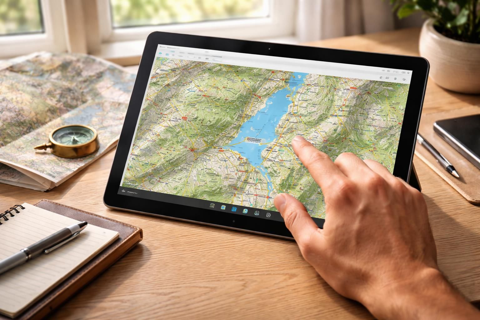 découvrez comment préparer votre tablette tactile microsoft pour une navigation optimale avec des cartes hors ligne, idéale pour vos déplacements sans connexion internet.